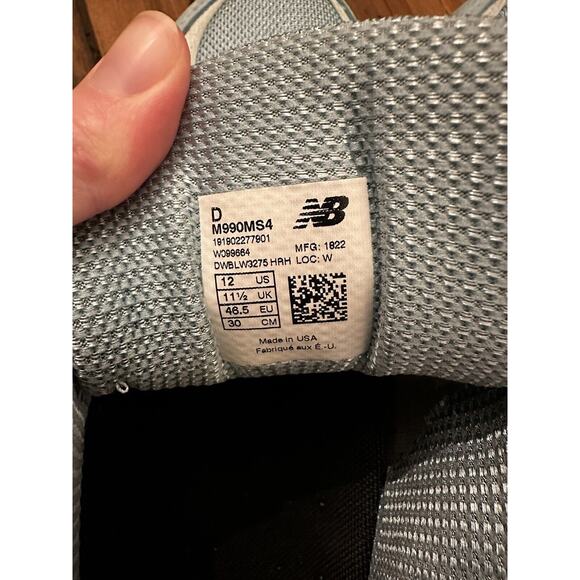 Size 12 - New Balance 990v4 Made in USA Low Mineral Sage Mint Men’s Rare Color